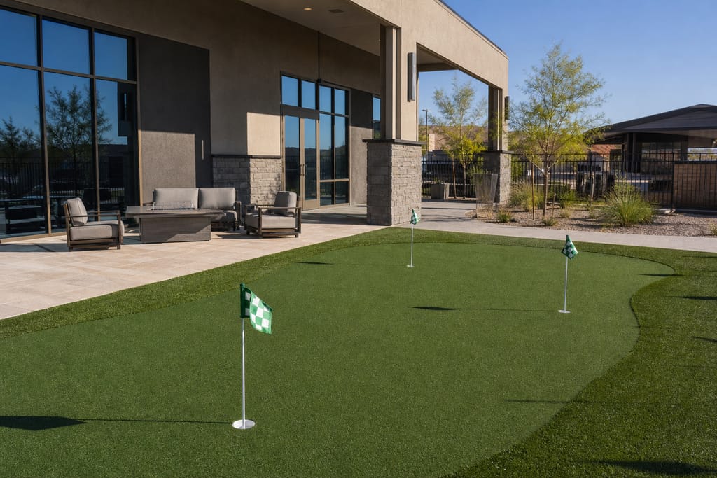 Clubhouse & Putting Green Turf photo